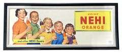 Nehi Drink Menu Sign & Framed Advertisement
