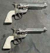 Mattel "The Fanner 50" Toy Cap Gun Set with Holsters
