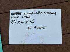 Timber Tech Composite Decking