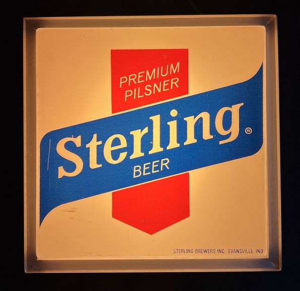 Sterling Beer Lighted Sign image