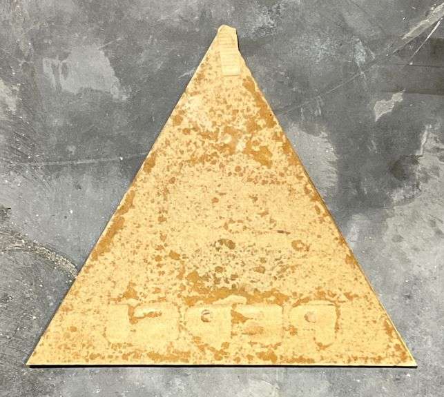 Trink Pepsi-Cola Plastic Decal Pyramid Sign