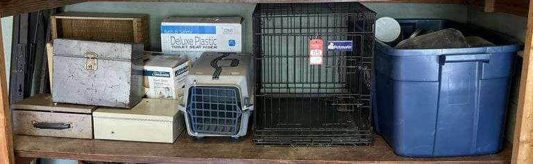 Pet Carriers, Glass Bottles, & Storage Boxes image