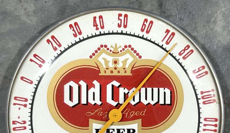 Old Crown Beer Thermometer