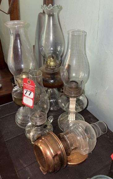 Vintage Oil Lamps