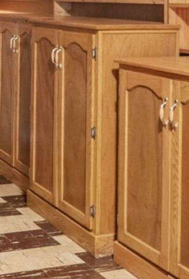 Solid Oak Cabinet