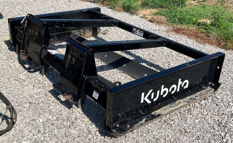 Kubota SG2572 Grader-Skid Steer Mtd