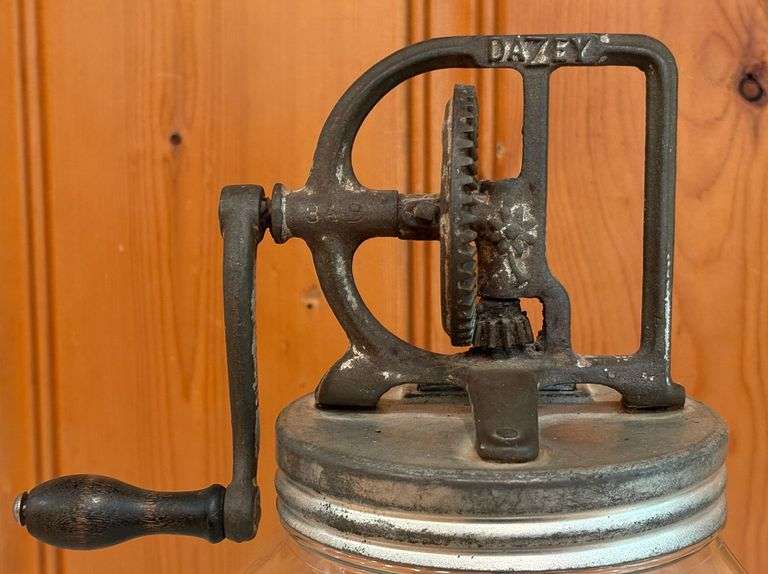 Dazey No. 40 Glass Butter Churn