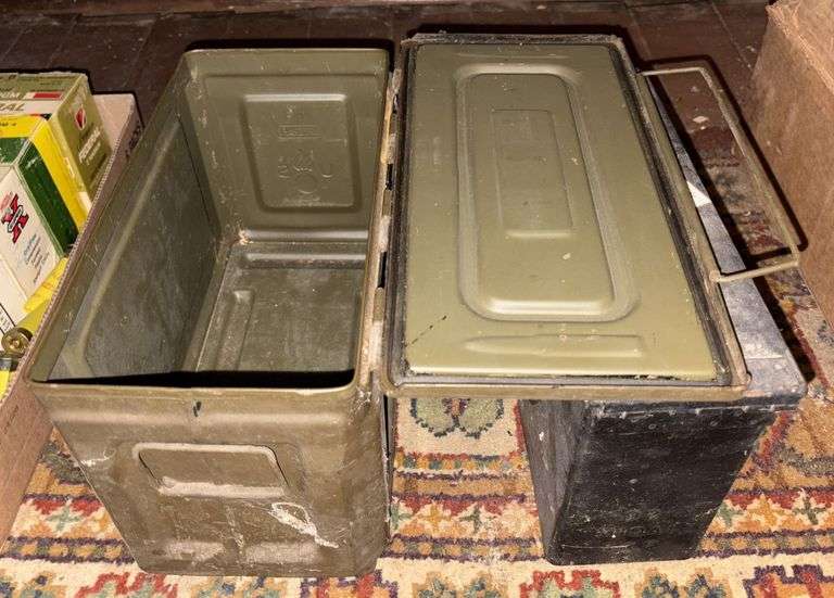 Ammo Boxes & 12 Gauge Shotgun Shells