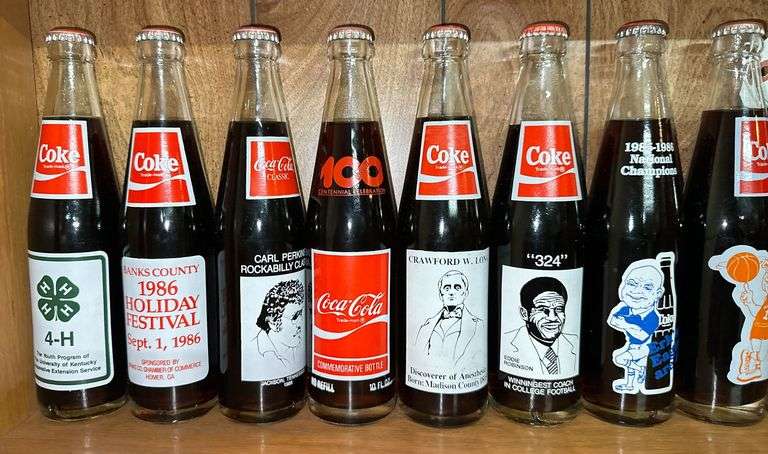1986 Coca-Cola Commemorative Bottle Collection