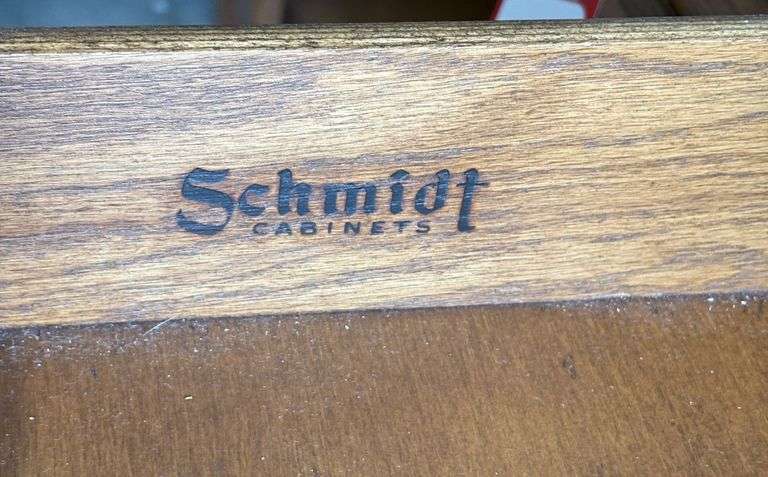 Schmidt Cabinets Oak Desk