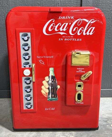 Coca-Cola Machine Themed Cooler