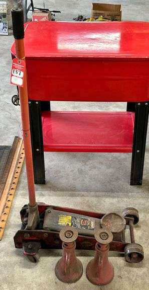 Allied 3 Ton Hydraulic Floor Jack & Bottle Jacks
