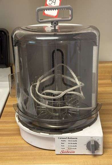 Sunbeam carousel Rotisserie Slow Cooker image