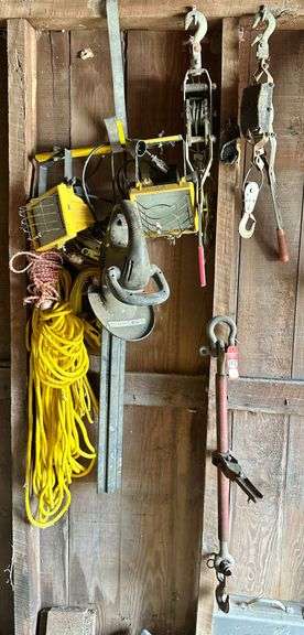 Cable, Rope, Ratchet Straps & Come-A-Longs