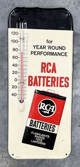 RCA Batteries Metal Thermometer image