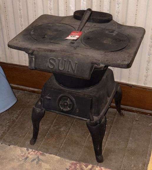 Early Sun Cast Iron Parlor Stove