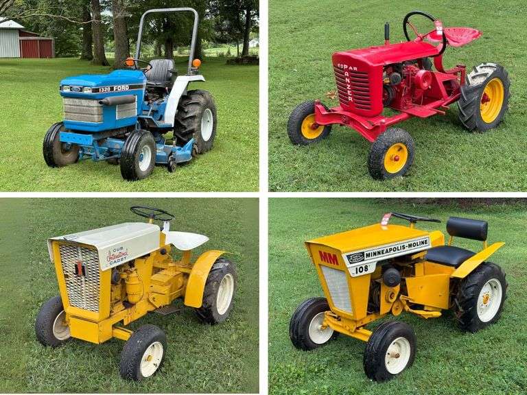 Lawn & Garden Tractor Collection & Shop Tools Online Auction