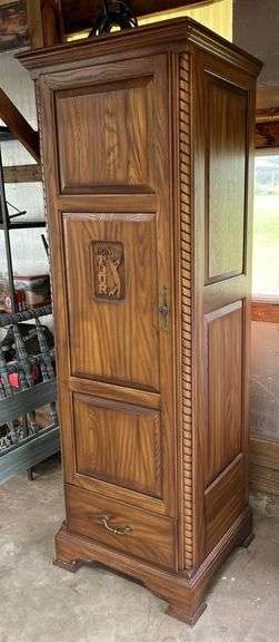 Keller Furniture "PGA Tour Series" Oak Wardrobe