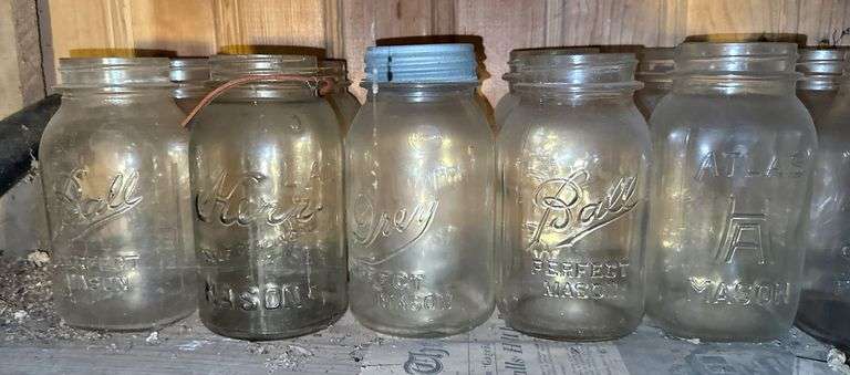 Vintage Canning Jars