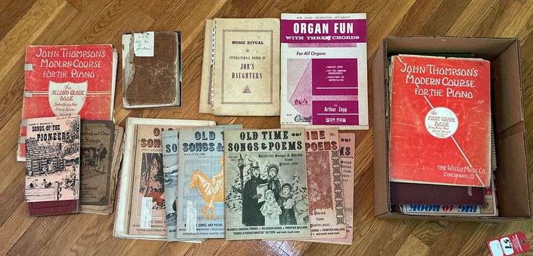 Vintage Sheet Music & Song Books