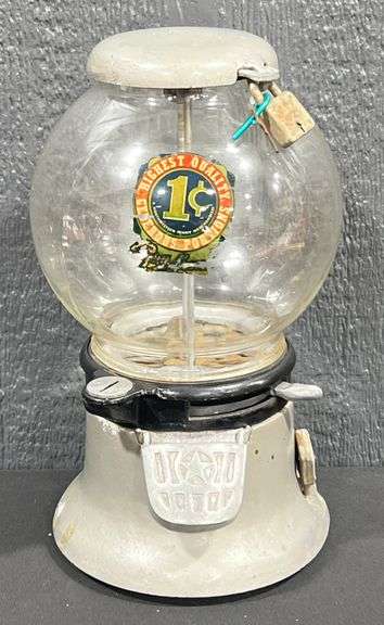 Columbus 46 1-Cent Coin Operated Gum Ball Machine image