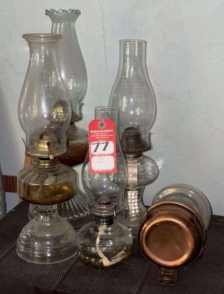 Vintage Oil Lamps