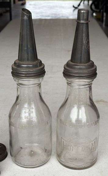 Glass Oil Jars & Tops