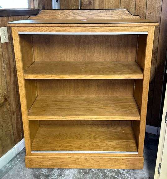 Handmade Oak Display Cabinet with Glass Fronts