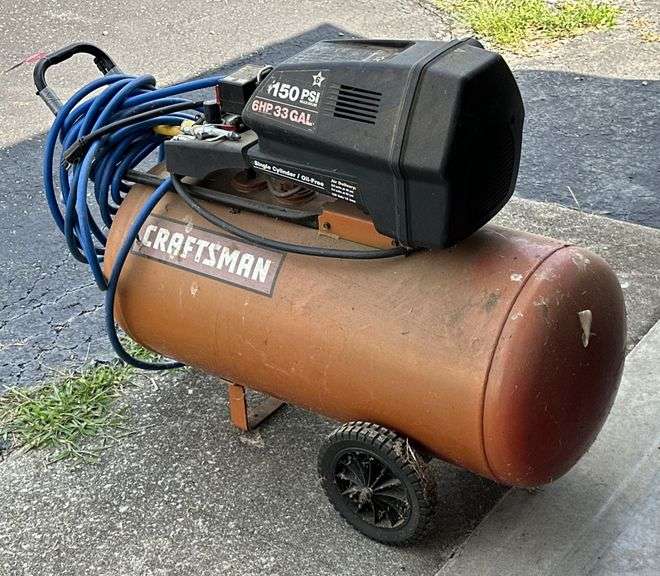 Craftsman 33Gal 6HP Portable Air Compressor