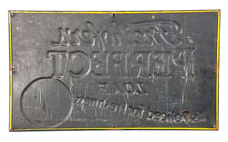 Freihofer's Perfect Loaf Metal Bread Sign