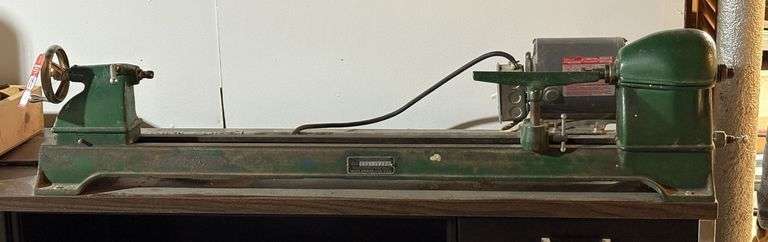 Sears Roebuck Wood Lathe & Tools
