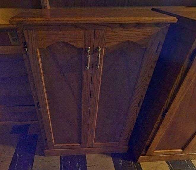 Solid Oak Cabinet