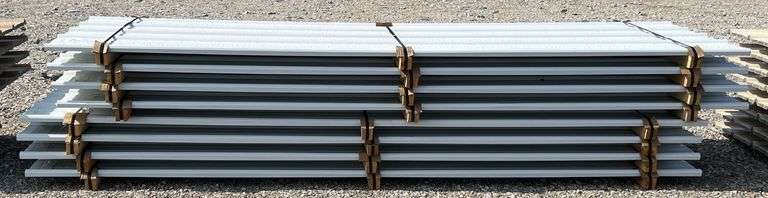 Nicorr Stormshield 29 Gauge Metal Siding/Roofing, qty: 25 sheets & Sure Loc #10 1.5" Hex Head Metal Screws, qty: 500 screws