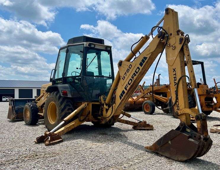 1995 Ford/New Holland 575D Turbo 4x4 Backhoe/Loader
