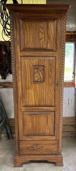 Keller Furniture "PGA Tour Series" Oak Wardrobe