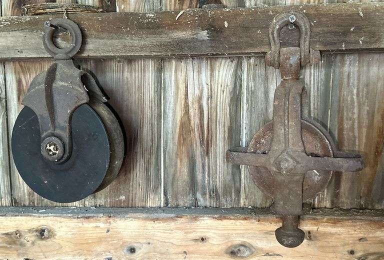 Early Barn Pulleys