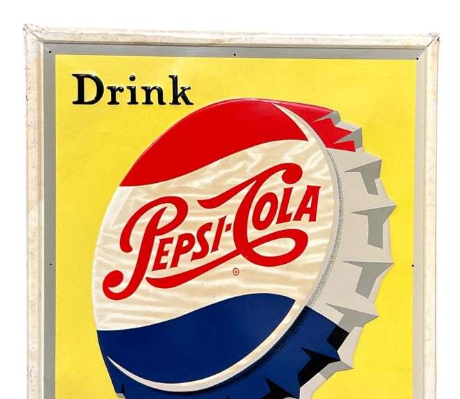 Drink Pepsi-Cola Metal Sign
