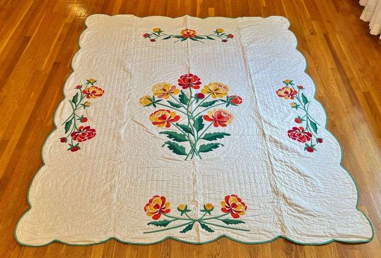 Marigold Pattern Quilt