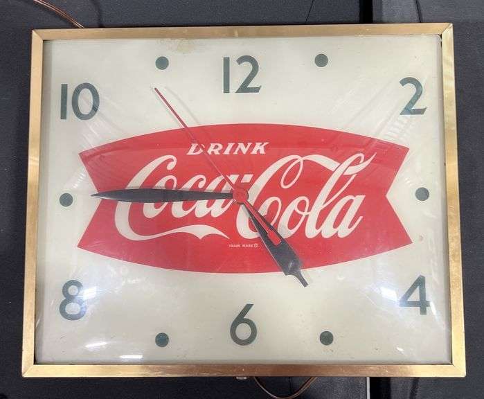 Coca-Cola Swihart Products Lighted Clock image