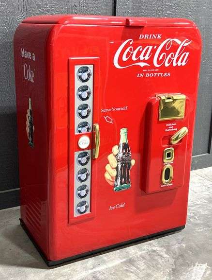 Coca-Cola Machine Themed Cooler image