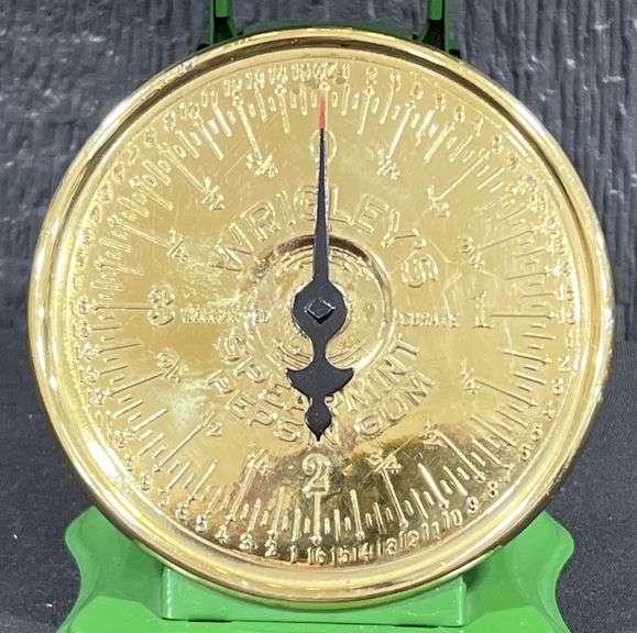 1908 Wrigley's Spearmint Pepsin Gum Counter Display