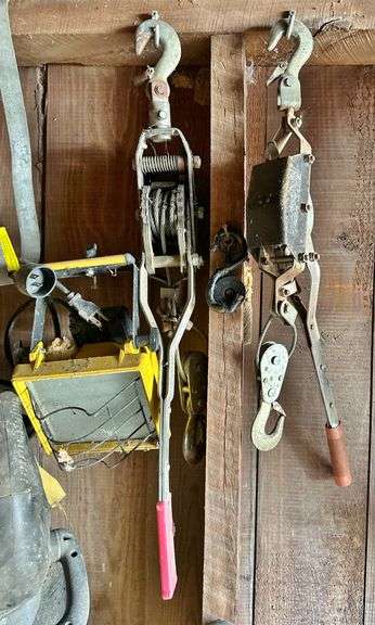 Cable, Rope, Ratchet Straps & Come-A-Longs