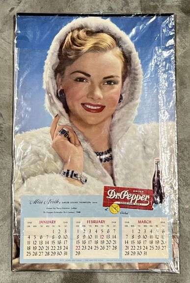 1948 Dr. Pepper Calendar image