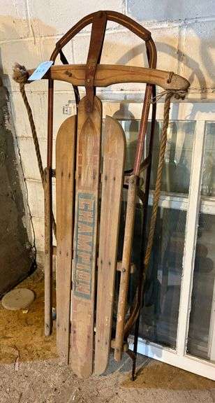 Vintage Champion Snow Sled