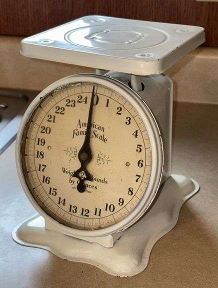 Vintage American Family Kitchen Scales