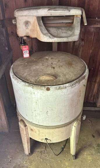 Vintage Ringer Washing Machine