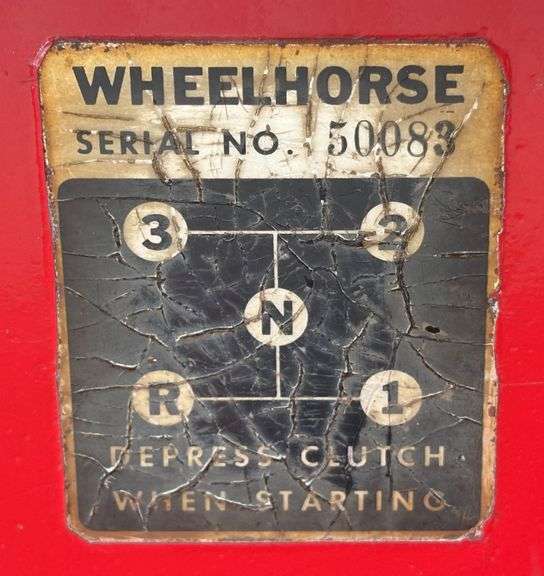 1964 Wheel Horse 1054 Lawn & Garden Tractor