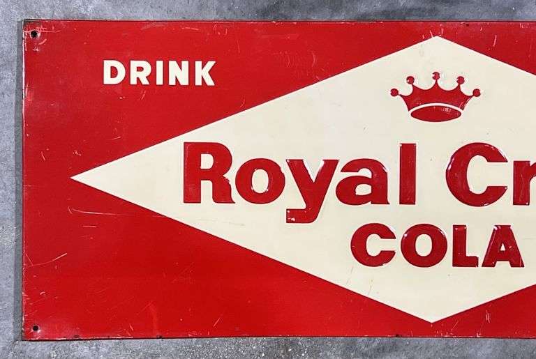 Royal Crown Cola Metal Sign