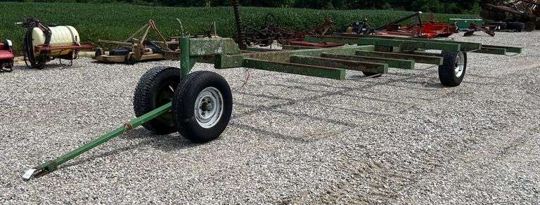 Shop-Built Round Hay Bale Mover