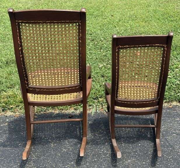 Matching Caned Bottom Rockers